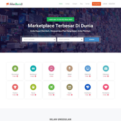 Contoh Web Iklan Baris 2